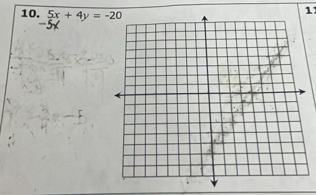 5x+4y=-20
11