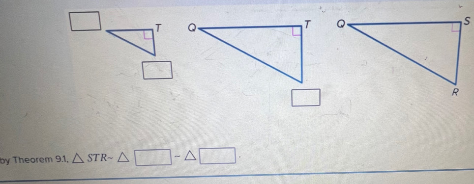 square
T
by Theorem 9.1, △ STRsim