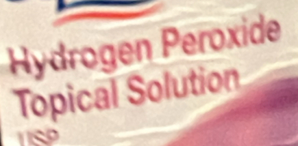 Hydrogen Peroxide 
Topical Solution