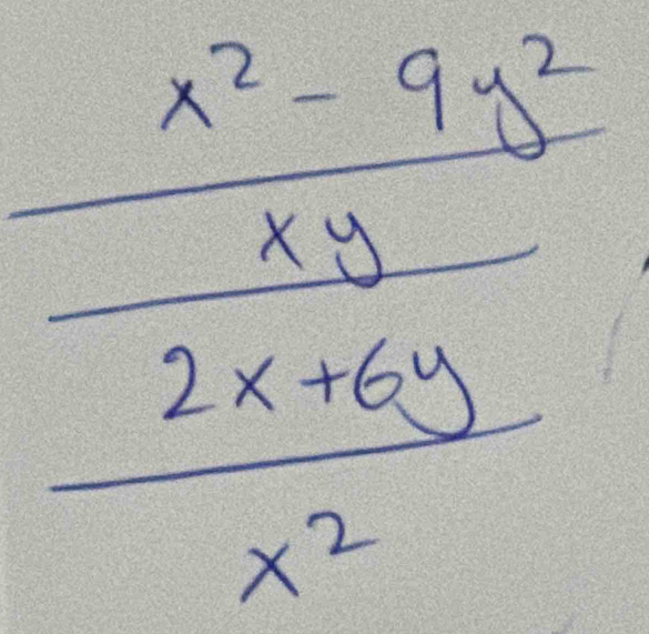 frac frac x^2-9x^2x^2-6y^(2^2x^2)