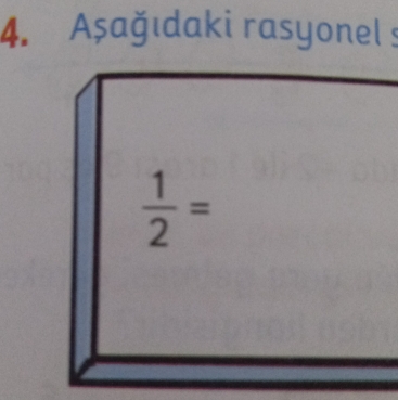 Aşağıdaki rasyonel s