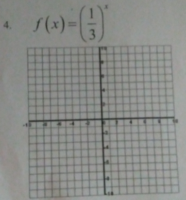 f(x)=( 1/3 )^x
18