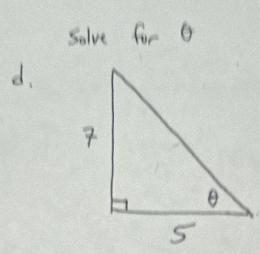 Solve for Q
d.