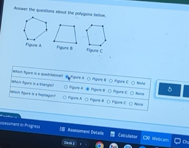Solved: Answer the questions about the polygons below. Figure A Figure ...