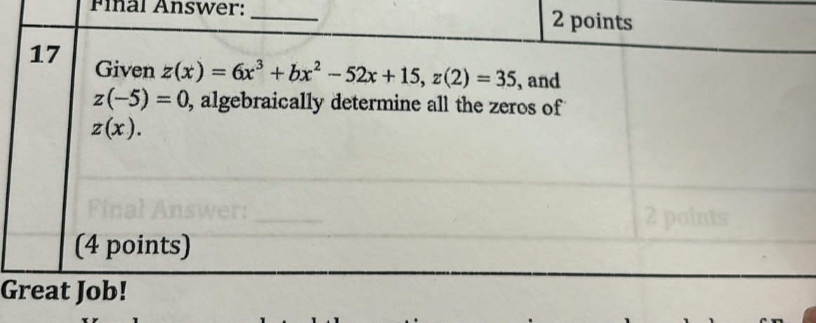 Final Answer: _
G