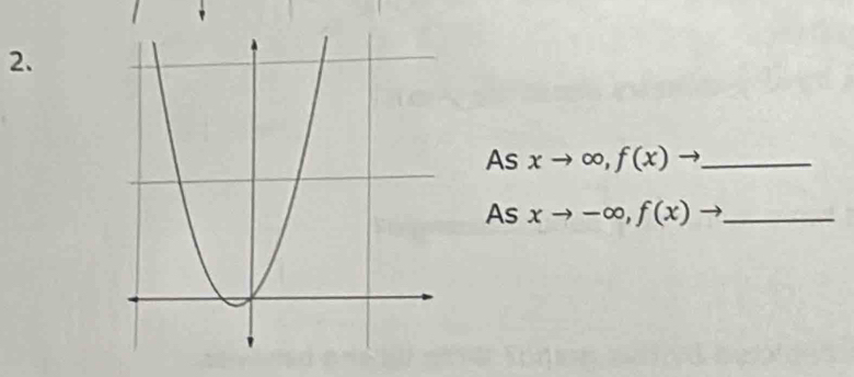 As xto ∈fty , f(x)to _ 
As xto -∈fty , f(x) - _