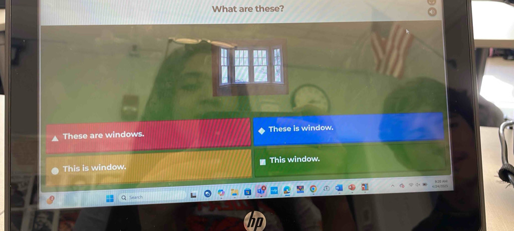 Solved: What are these? These are windows. These is window. This is ...