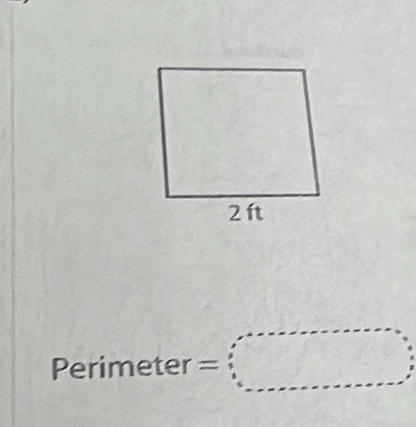 Perimeter =□