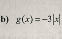 g(x)=-3|x|