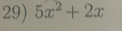 5x^2+2x