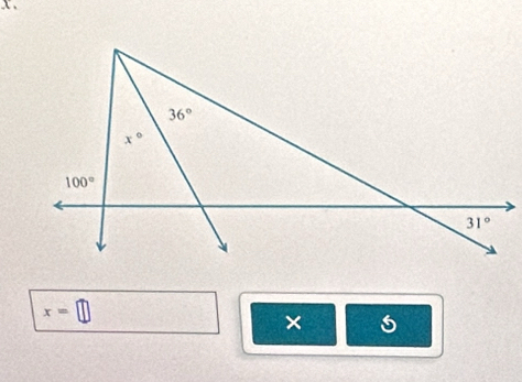 x=
×