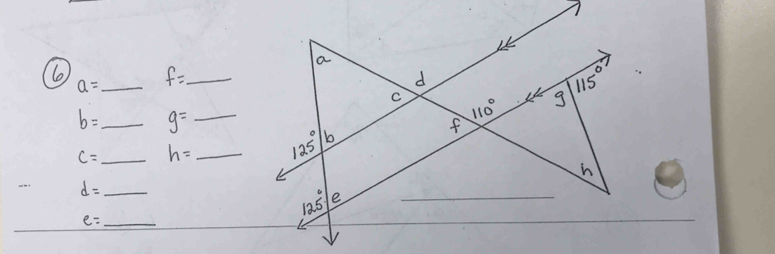 6,
a= _ f= _
b= _ g= _
c= _ h= _
d= _
e= _