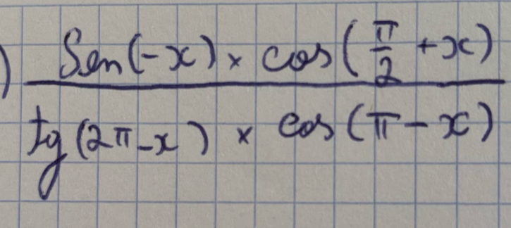 1 frac S_x)· C+x)log (2π -x)x+cos (π -x)