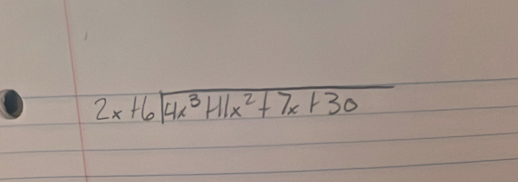 2x+6sqrt(4x^3+11x^2+7x+30)