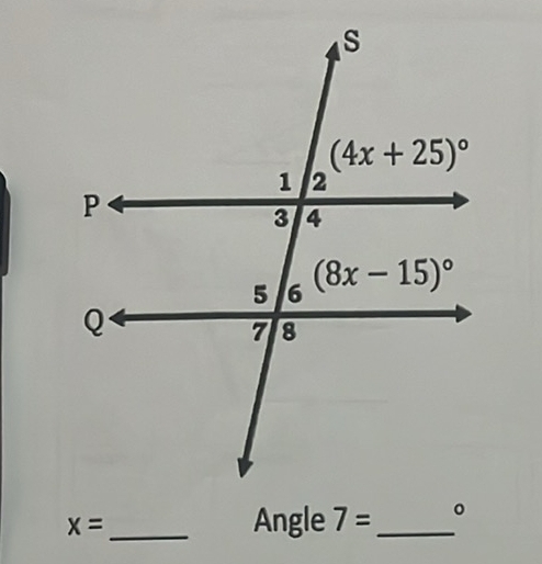 x=
_Angle 7= _