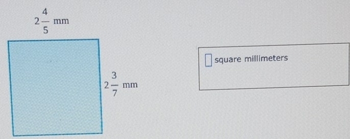 square millimeters