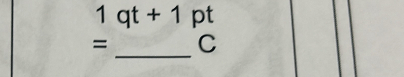 1qt+1 pt
=
_C