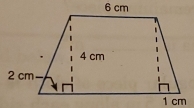 6 cm
1 cm