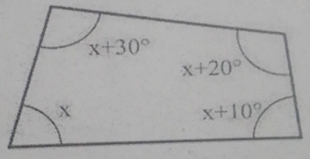 x+30°
x+20°
x
x+10°