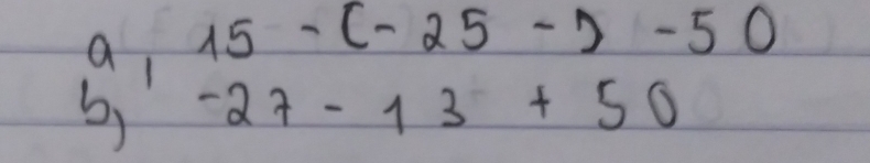 15-(-25-)-50
b^9_1 -27-13+50