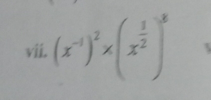 (x^(-1))^2* (x^(frac 1)2)^-8