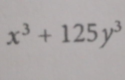 x^3+125y^3