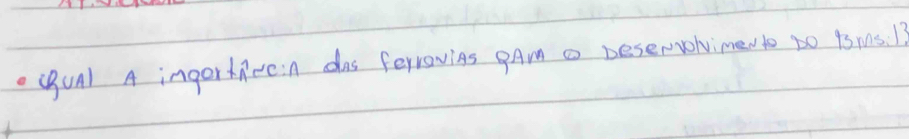 (ual A ingorticein das ferrovins gAm a beservolvimed to po 1snms. 1?