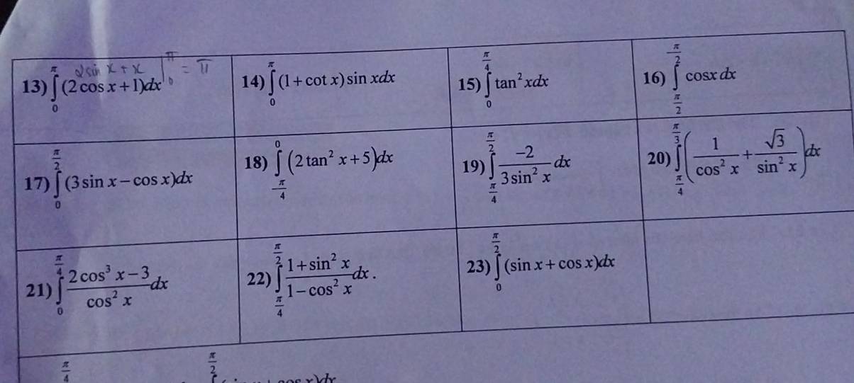  π /4 