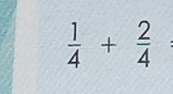  1/4 +frac 24^((circ) 
_)^□ 