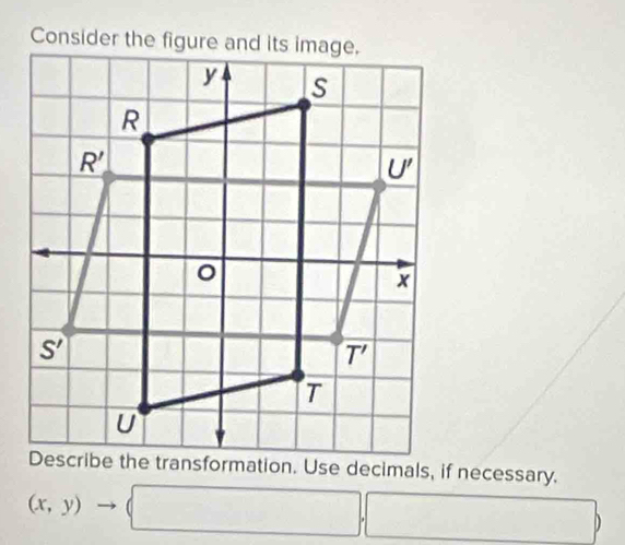 (x,y)to (□ ,□ □  □
□ 