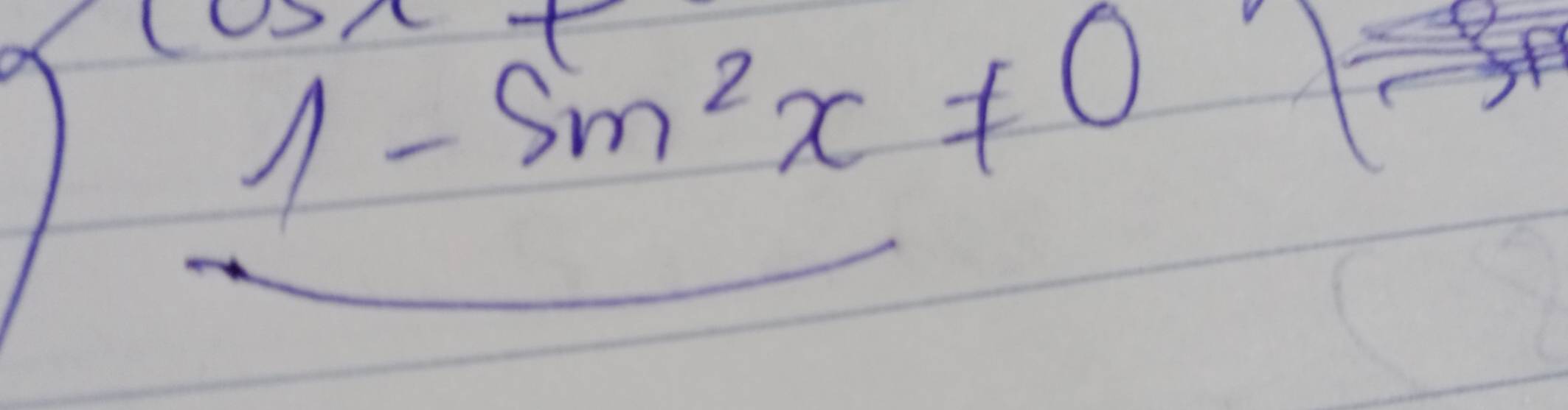 1-sin^2x!= 0
frac sqrt(5)^5