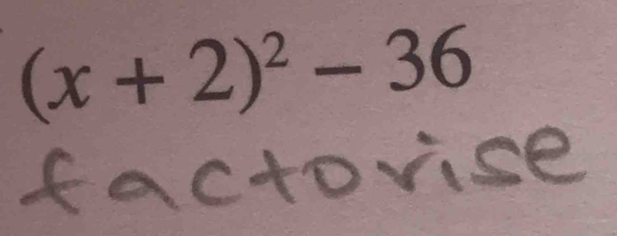 (x+2)^2-36