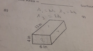 = ce Area === 
_ 
Surface 
8) 
9)