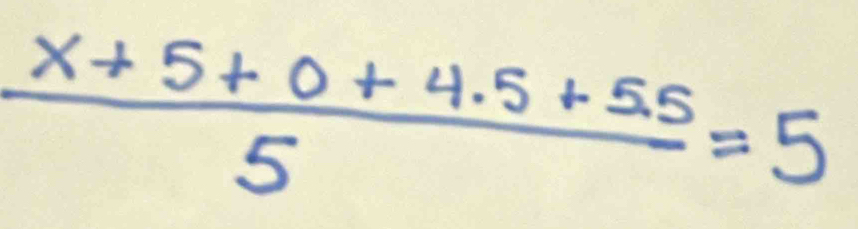  (x+5+)/2 