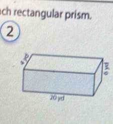 ch rectangular prism.