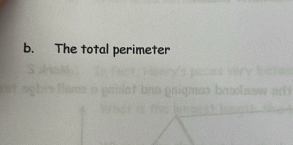 The total perimeter