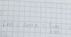 f(x)=senx=lim _xto a=