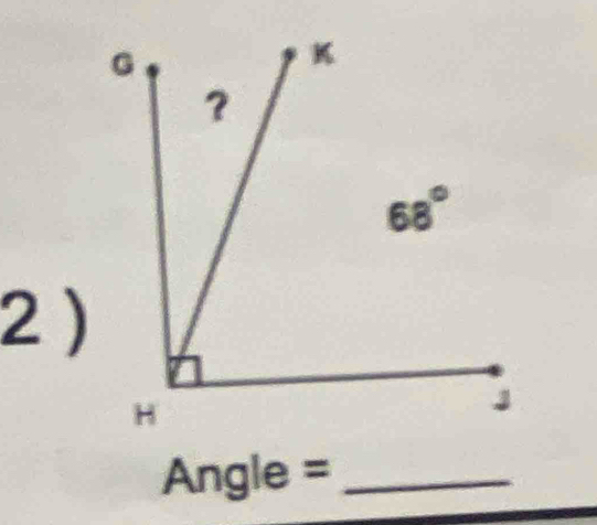 2 )
a x= gle =_