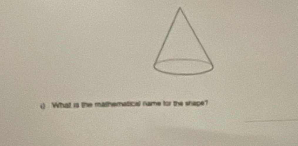 What is the mathematical name for the shape? 
_