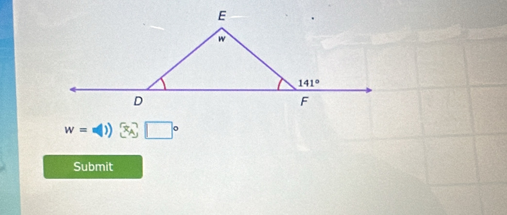 w= () overline > □°
Submit