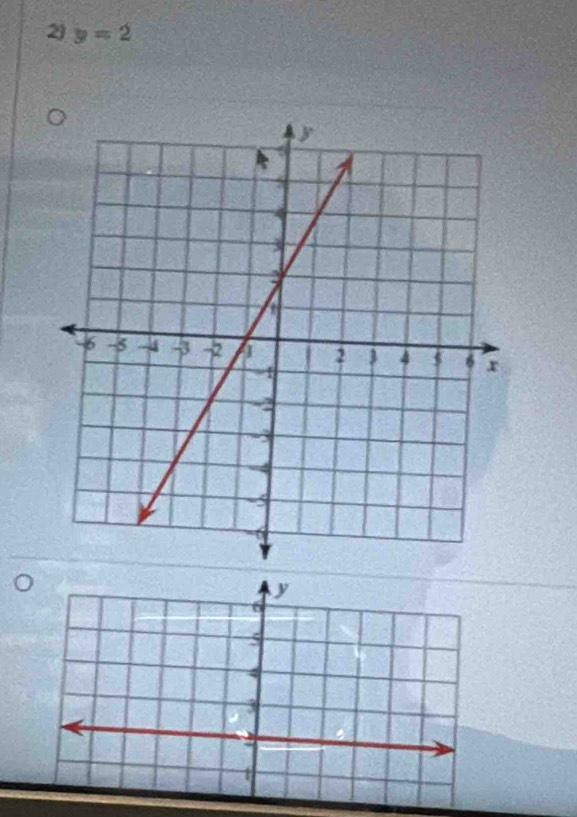 y=2
y
6
5
3
t