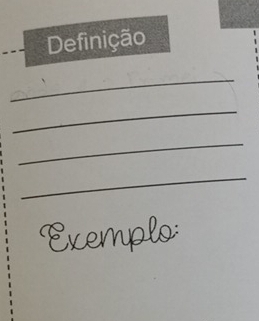 Definição 
_ 
_ 
_ 
_ 
Exemplo: