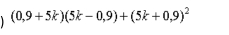 (0,9+5k)(5k-0,9)+(5k+0,9)^2