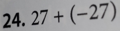 27+(-27)