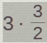 overline □  ·  3/2 
= 
3 5°