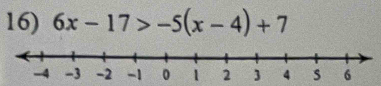 6x-17>-5(x-4)+7