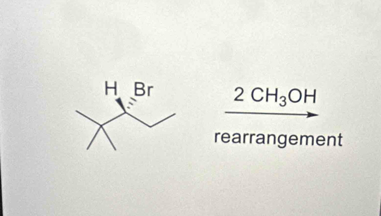 2CH_3OH
rearrangement