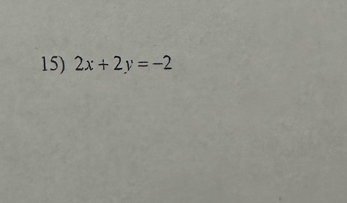 2x+2y=-2