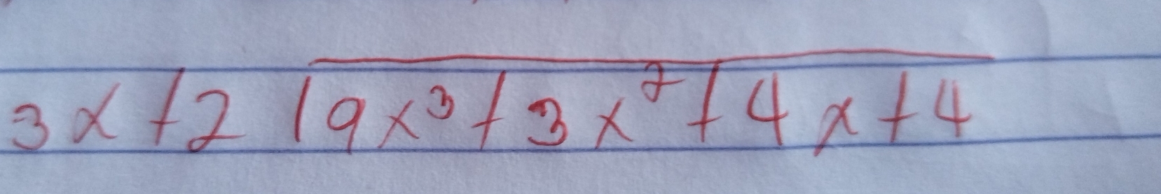 3x+2sqrt(9x^3+3x^2+4x+4)