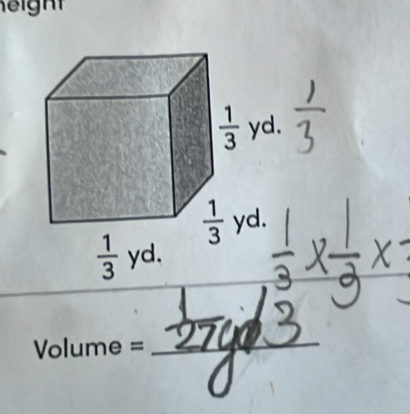 height
Volume =
_
a